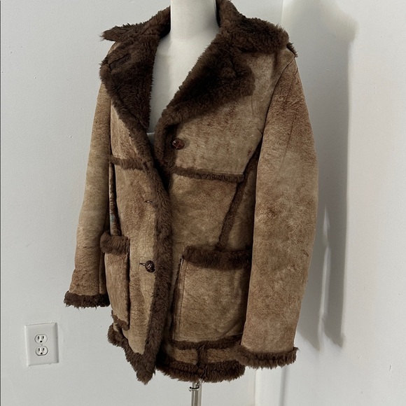 Schott NYC Real Shearling Jacket - Picture 2 of 7